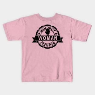 Biologist Certified Woman B Kids T-Shirt